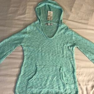 NWT Nordstrom Knitted Acrylic Hooded Sweater